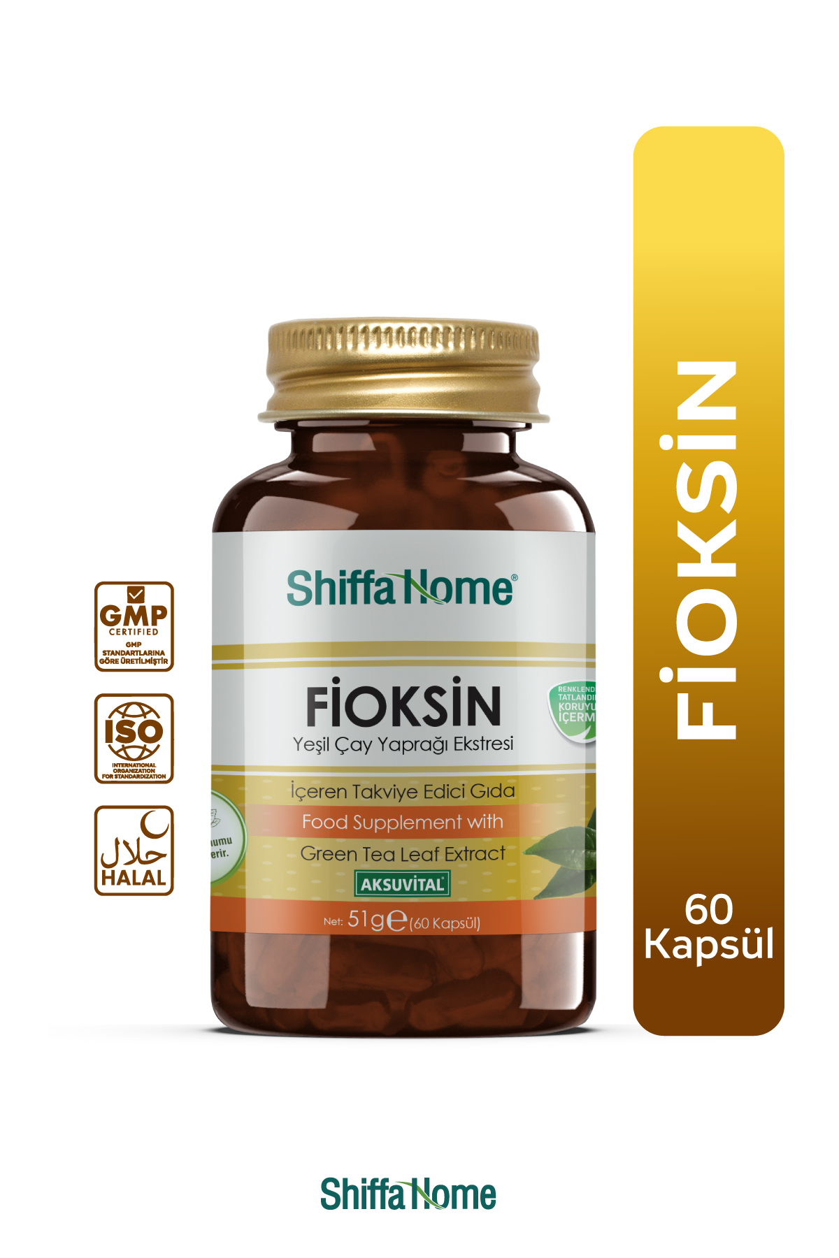 Fioksin Yeşil Çay Yaprağı Ekstresi 60 Kapsül
