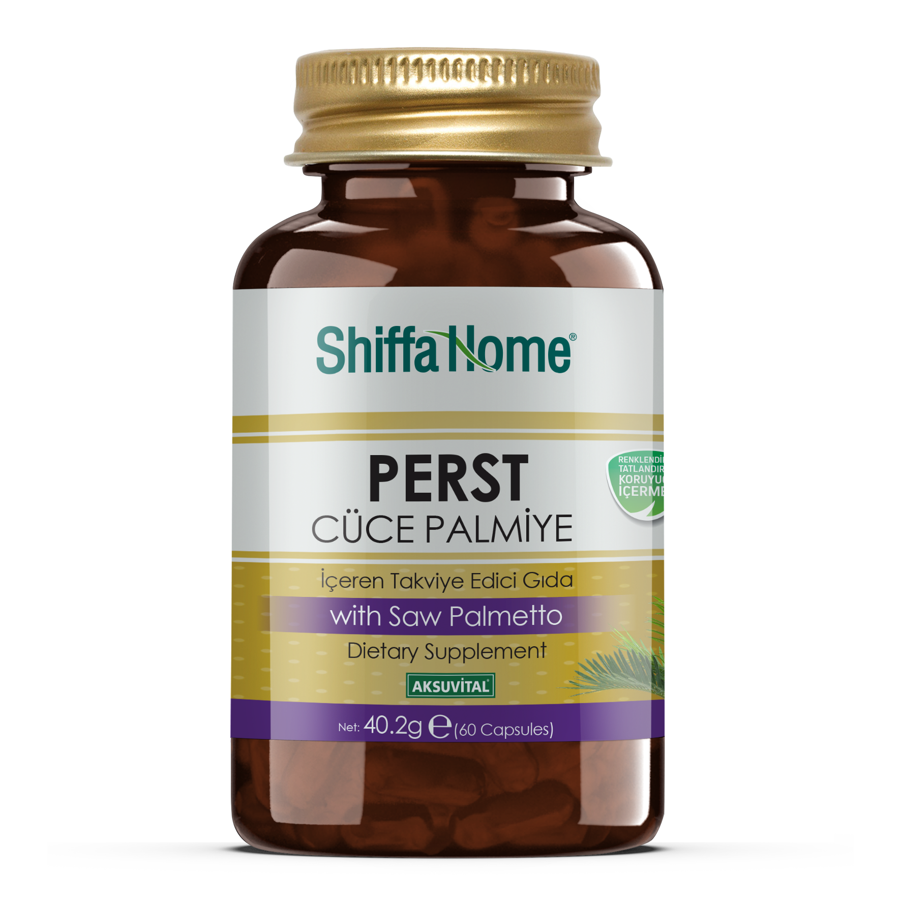 Perst Cüce Palmiye (Saw Palmetto) 60 Kapsül