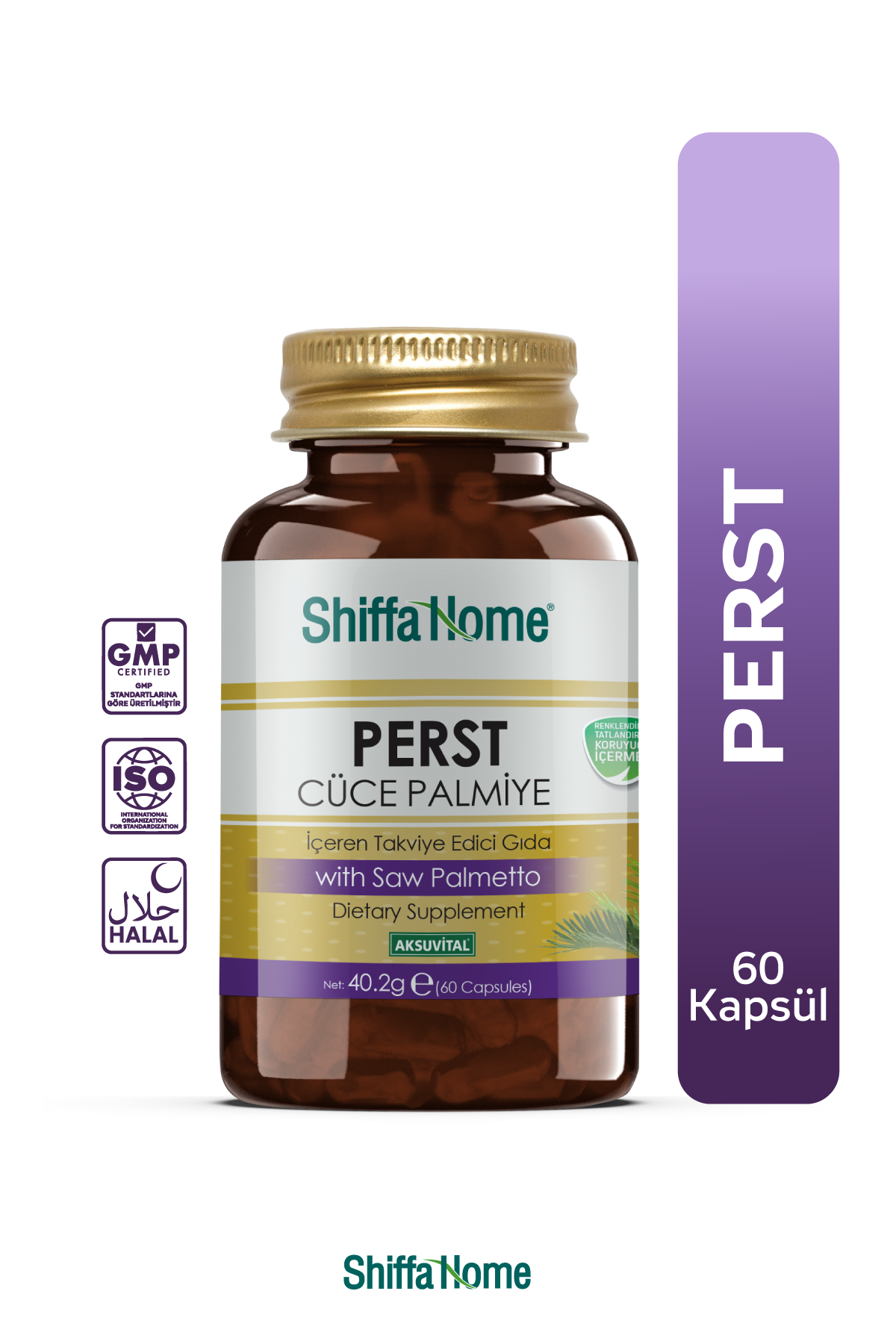 Perst Cüce Palmiye (Saw Palmetto) 60 Kapsül