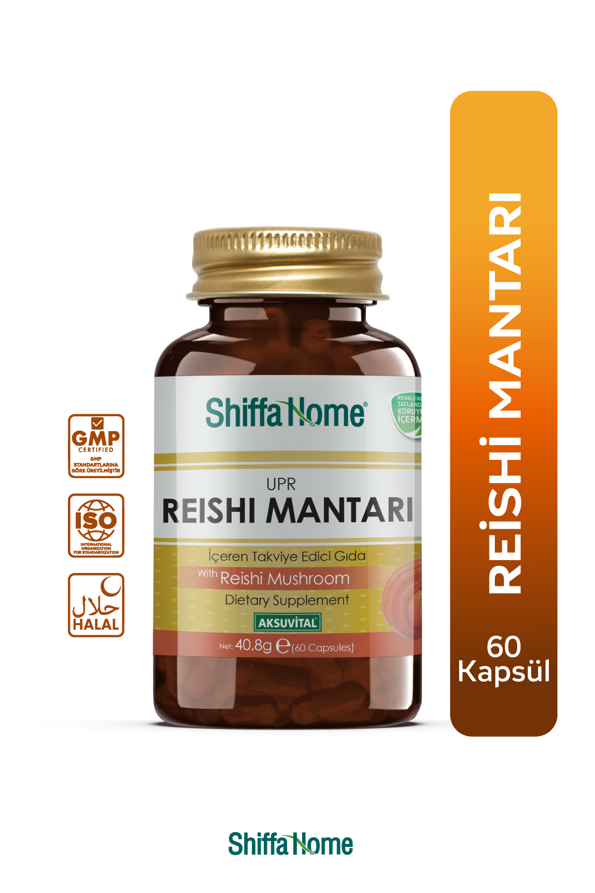 Upr Reishi (Reişi) Mantarı 60 Kapsül