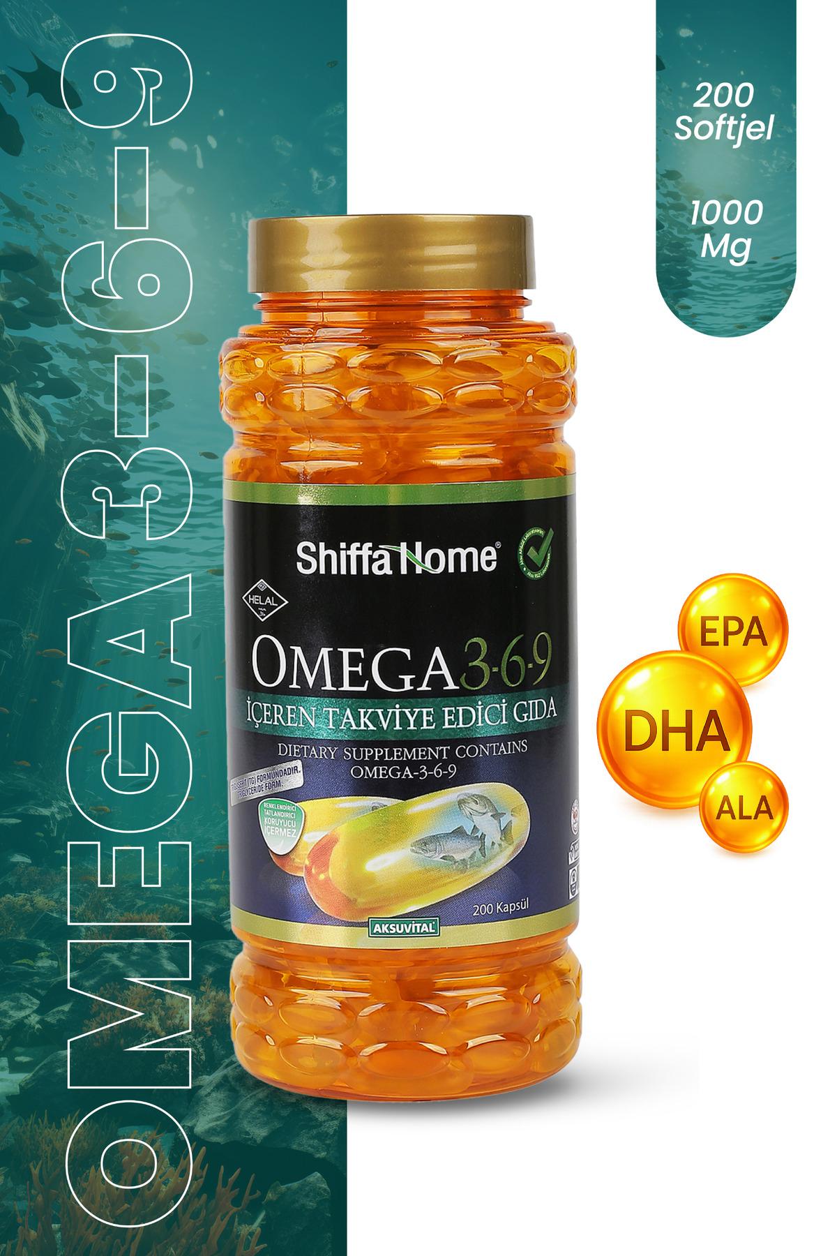 Omega 3-6-9 1000 mg 200 Softjel
