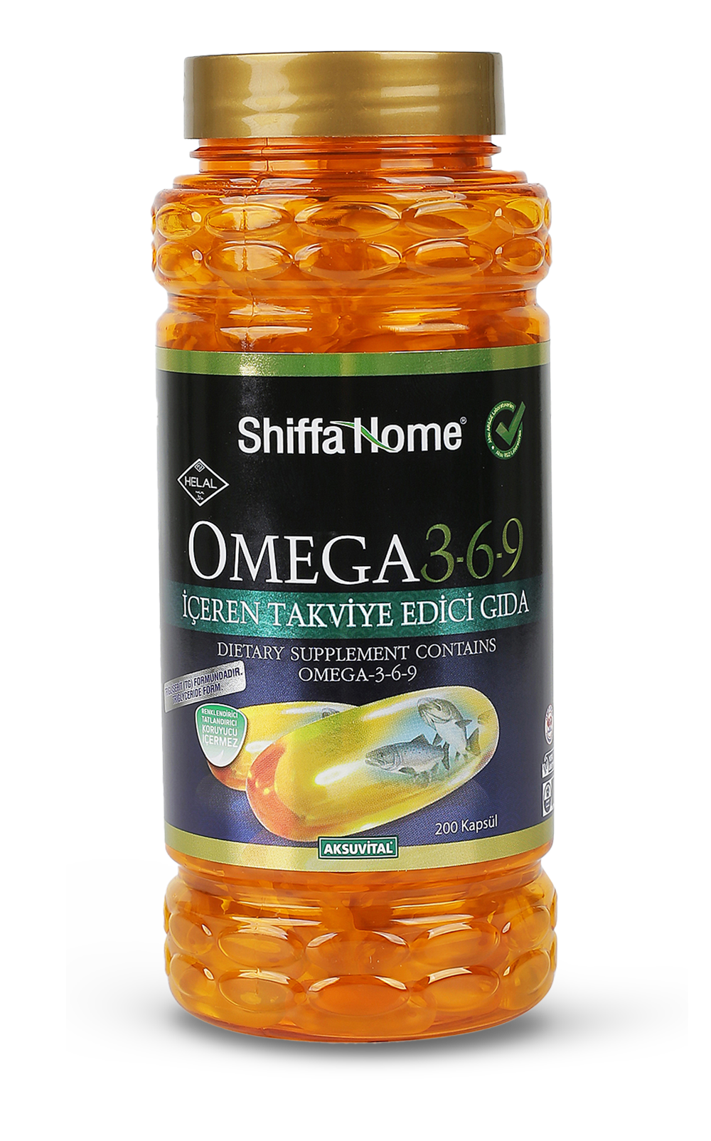 Omega 3-6-9 1000 mg 200 Softjel