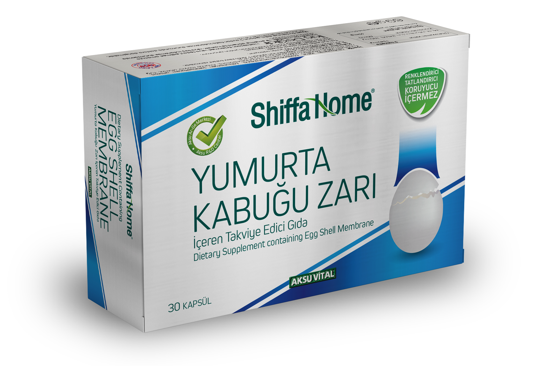 Yumurta Kabuğu Zarı 30 Kapsül