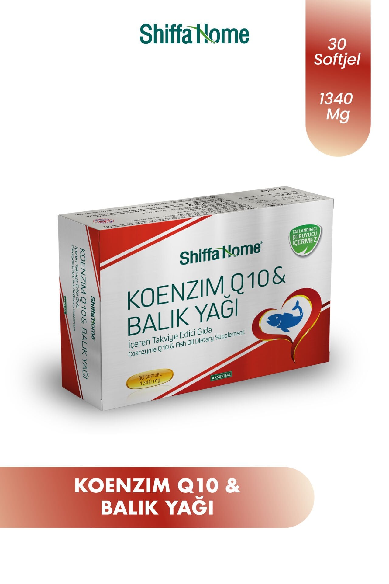 Koenzim Q10 & Balık Yağı 30 Softjel