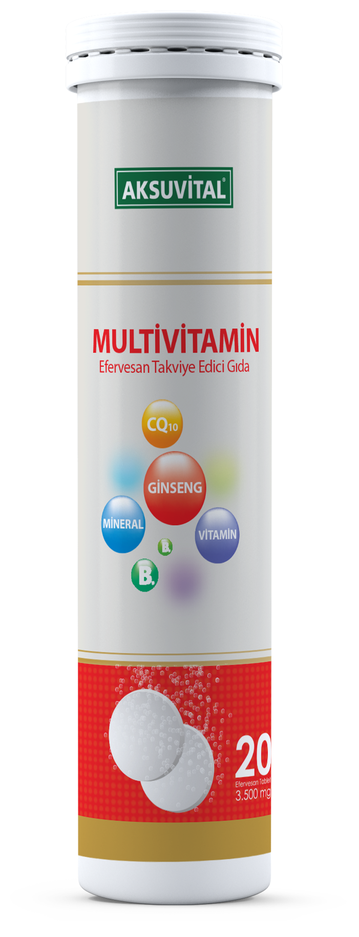 Multivitamin Efervesan 20 Tablet