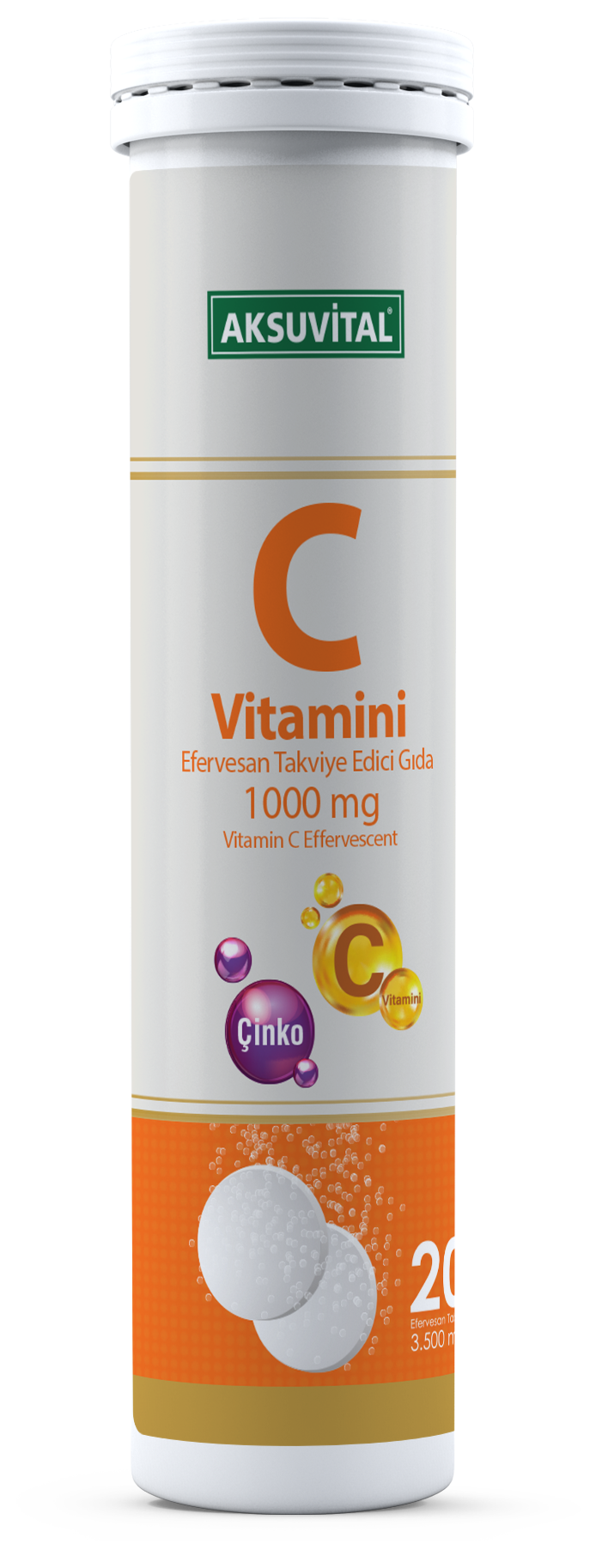 C Vitamini Efervesan 20 Tablet