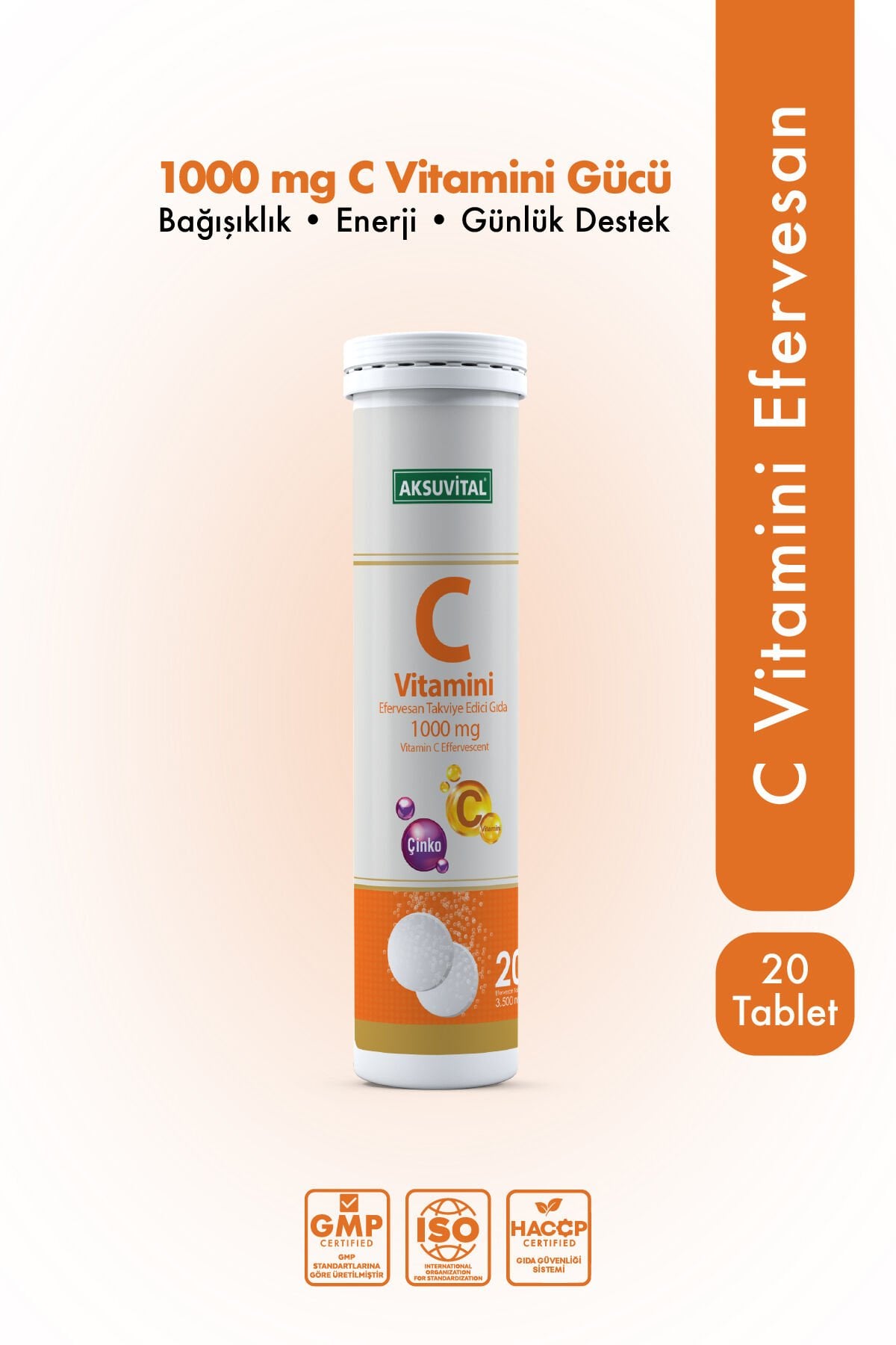 C Vitamini Efervesan 20 Tablet