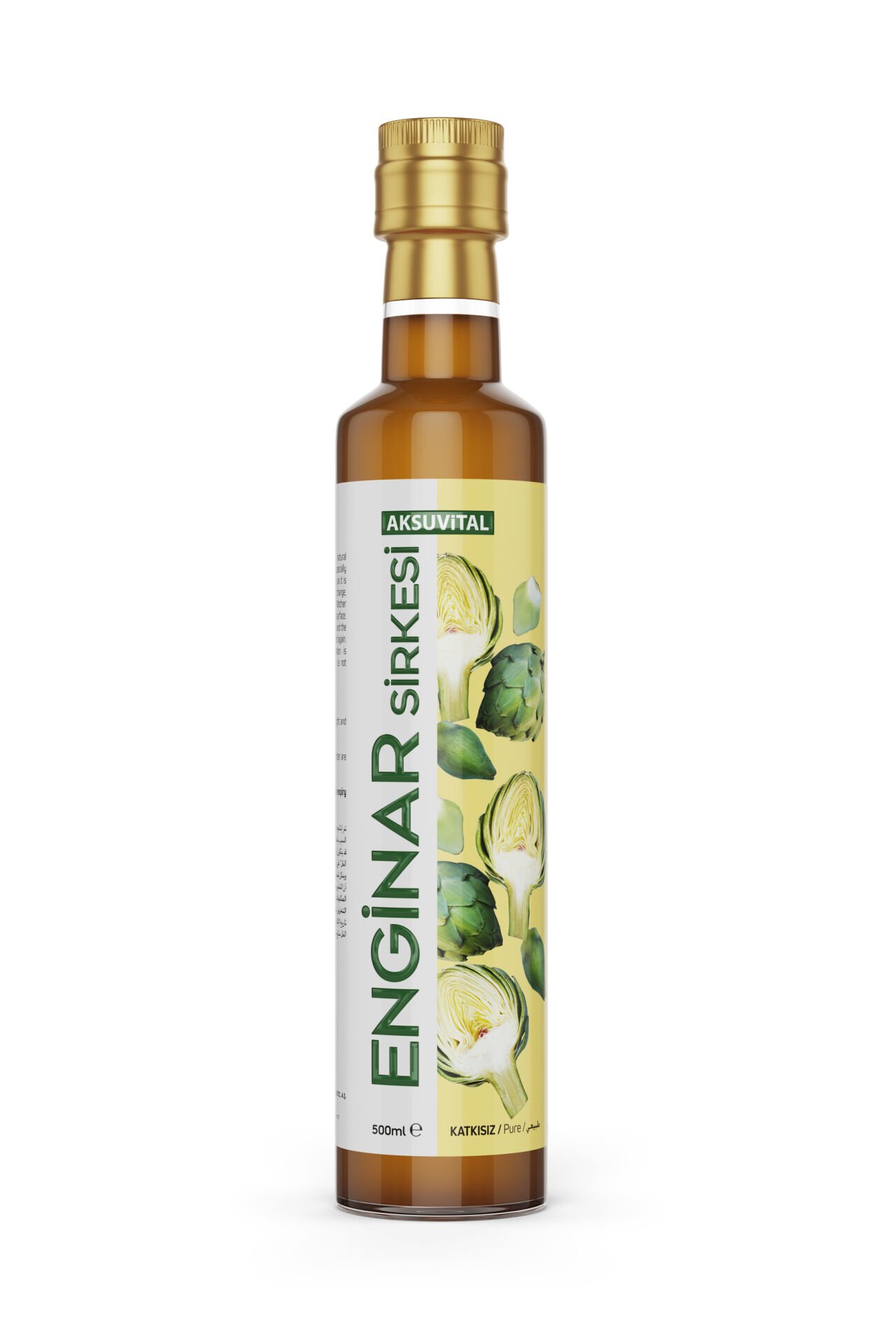 Enginar Sirkesi 500 ml.