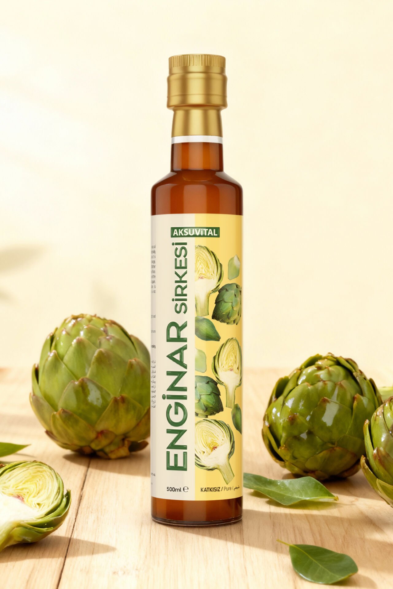Enginar Sirkesi 500 ml.