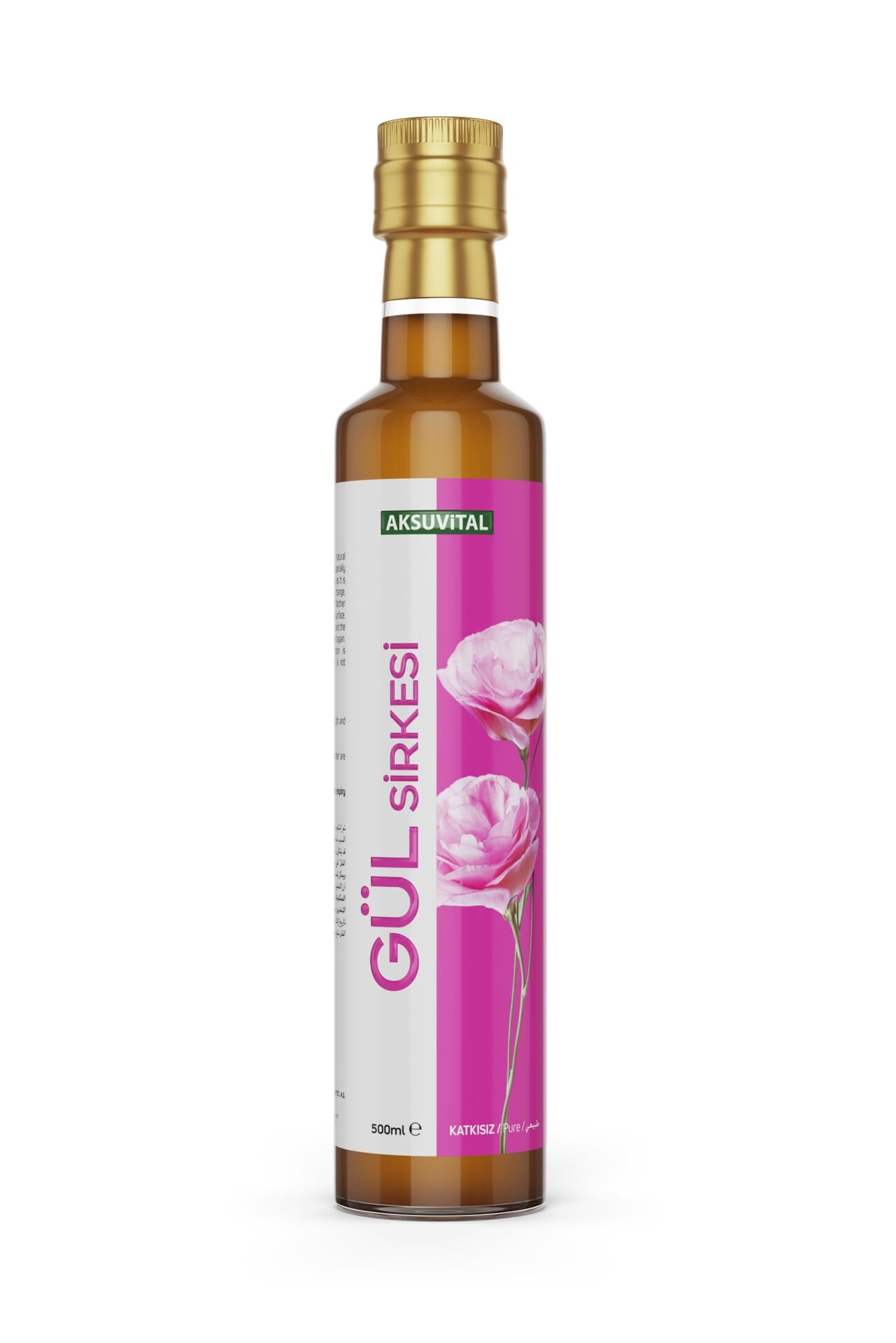 Gül Sirkesi 500 ml.