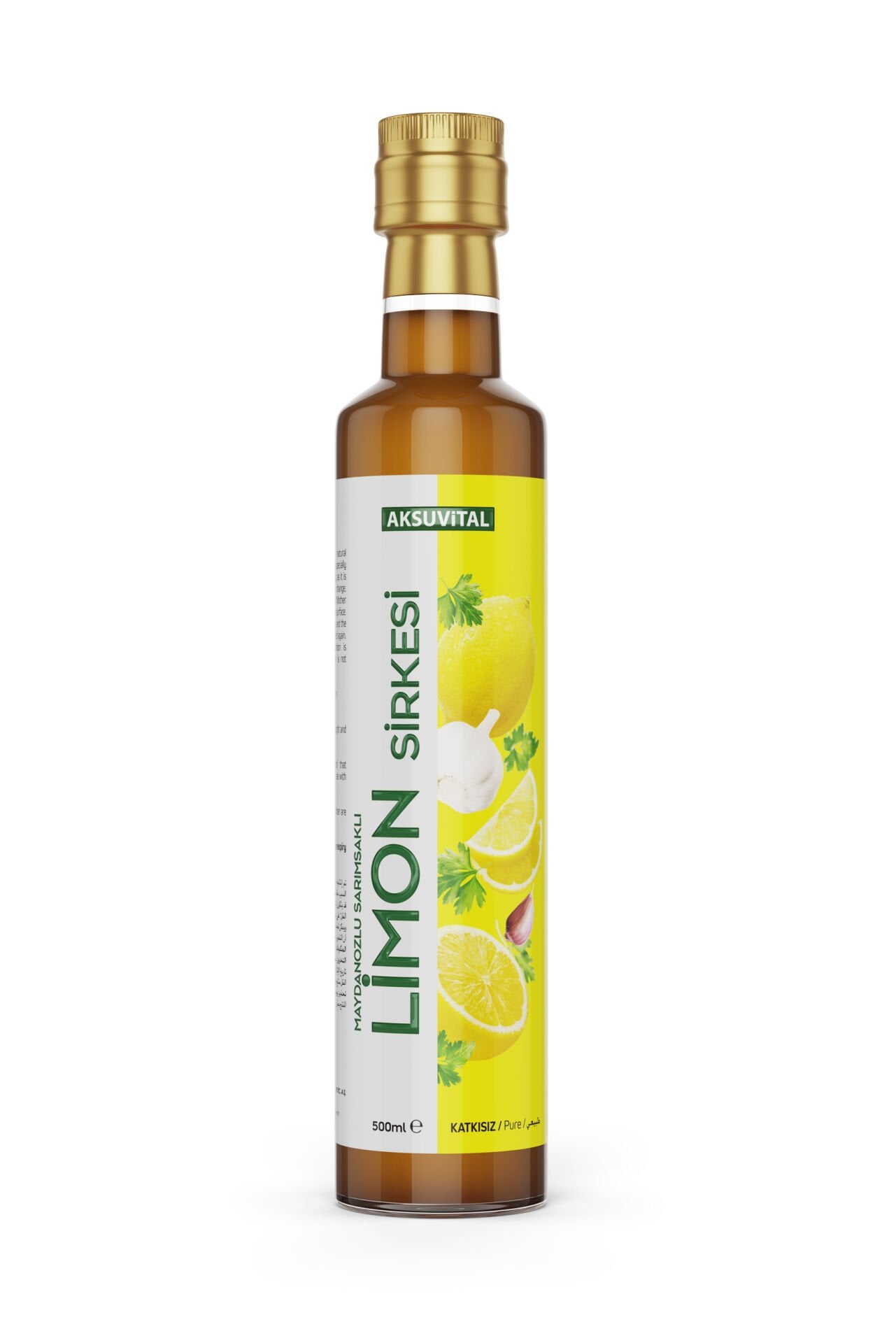 Maydonoz & Sarımsak & Limon Sirkesi 500 ml.