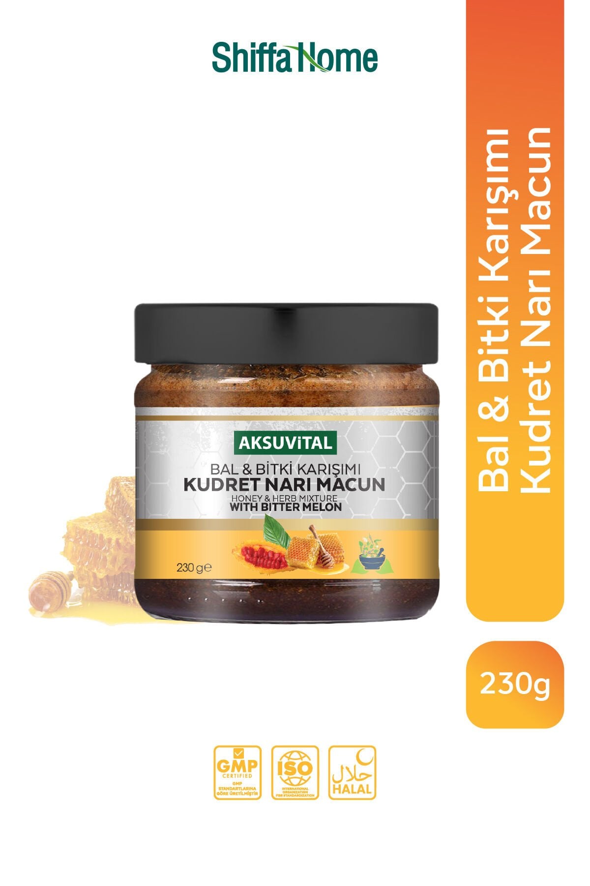 Bal Bitki Karışımı Kudret Narı Macunu 230 gr
