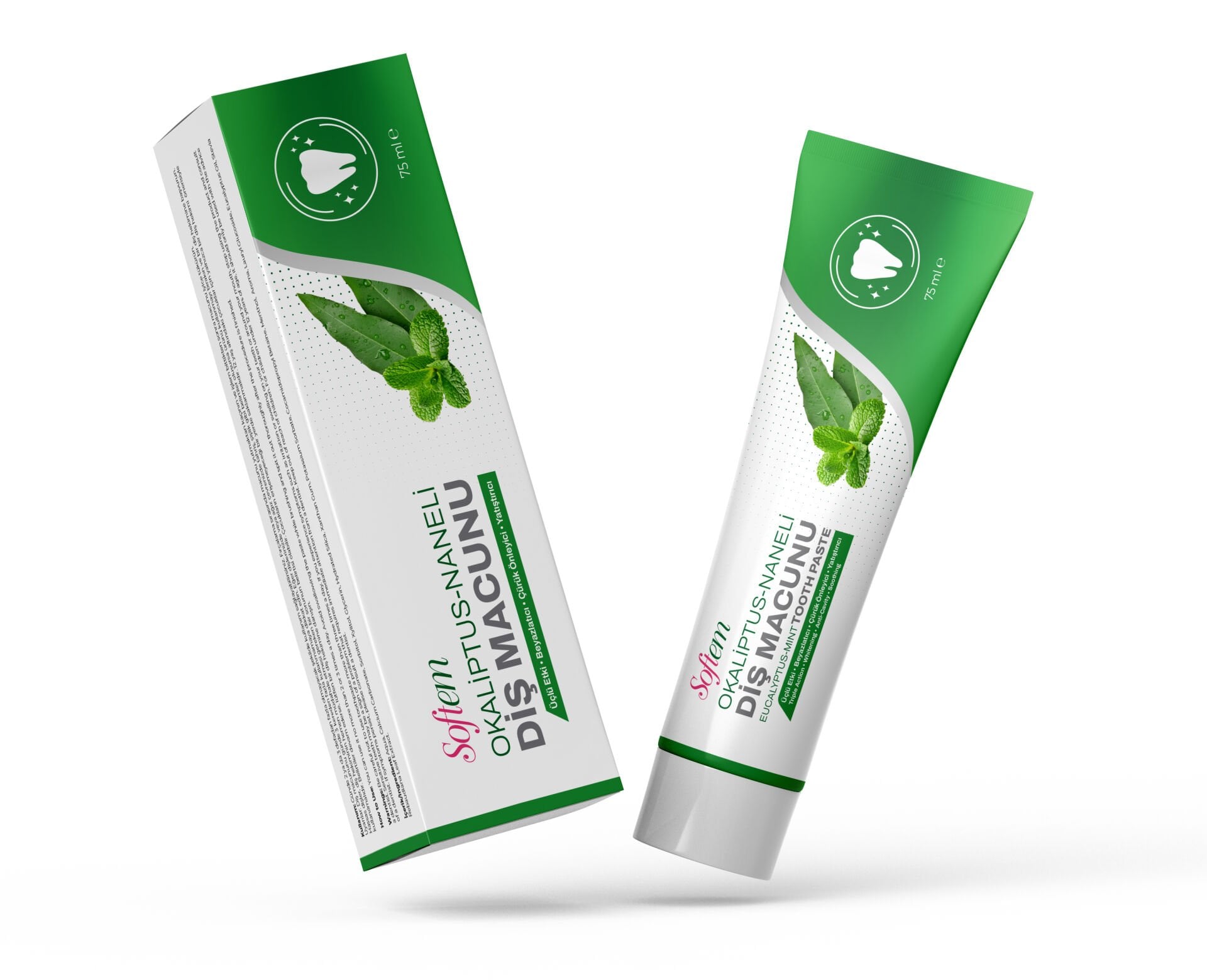 Okaliptus Naneli Diş Macunu 75 ml.