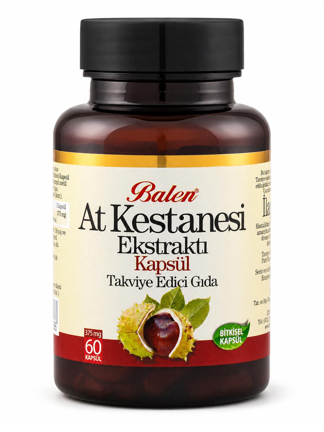 At Kestanesi Ekstraktı 375 mg 60 Kapsül