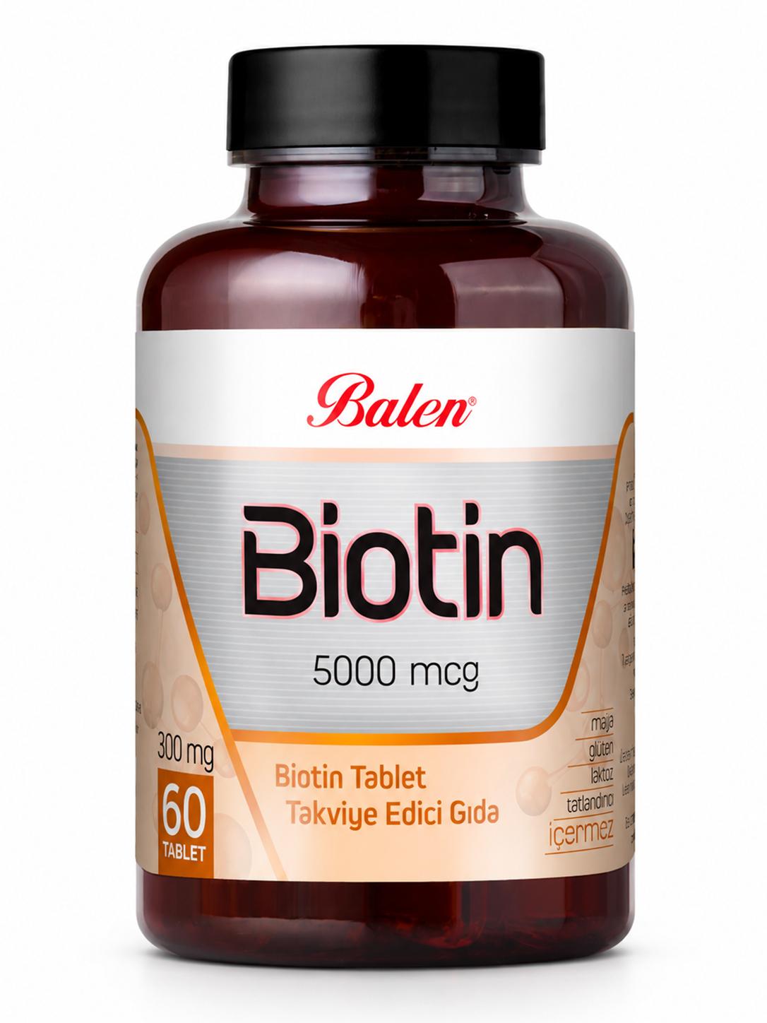Biotin 300 mg 60 Tablet