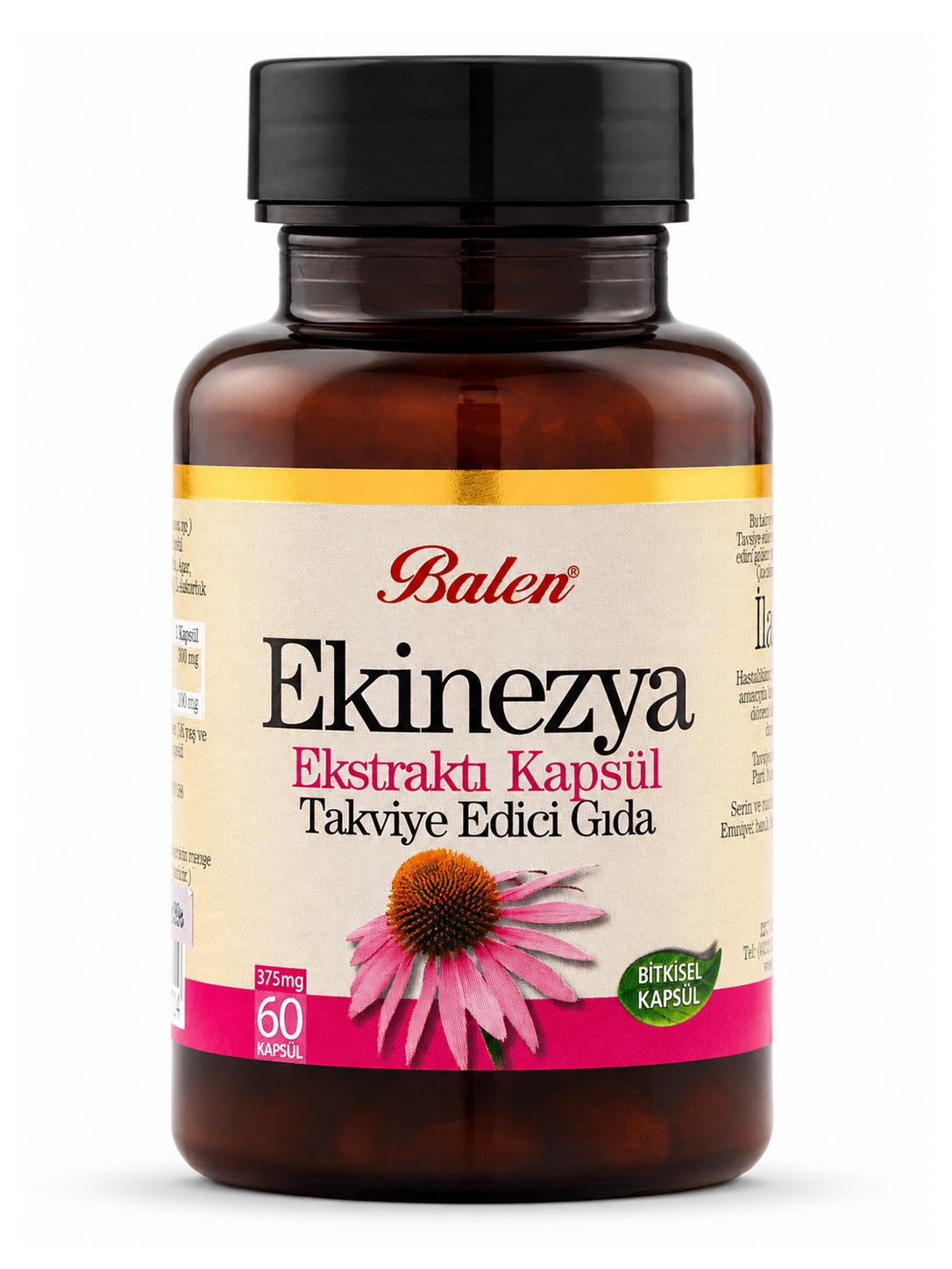 Ekinezya Ekstraktı 375 mg 60 Kapsül