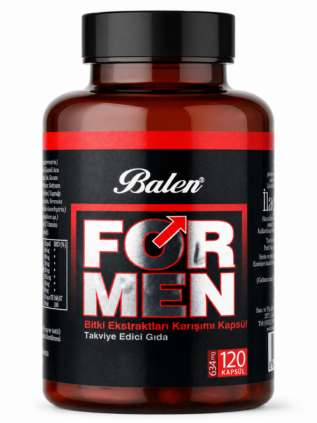 Formen Bitki Ekstraktları Karışımı 634 mg 120 Kapsül