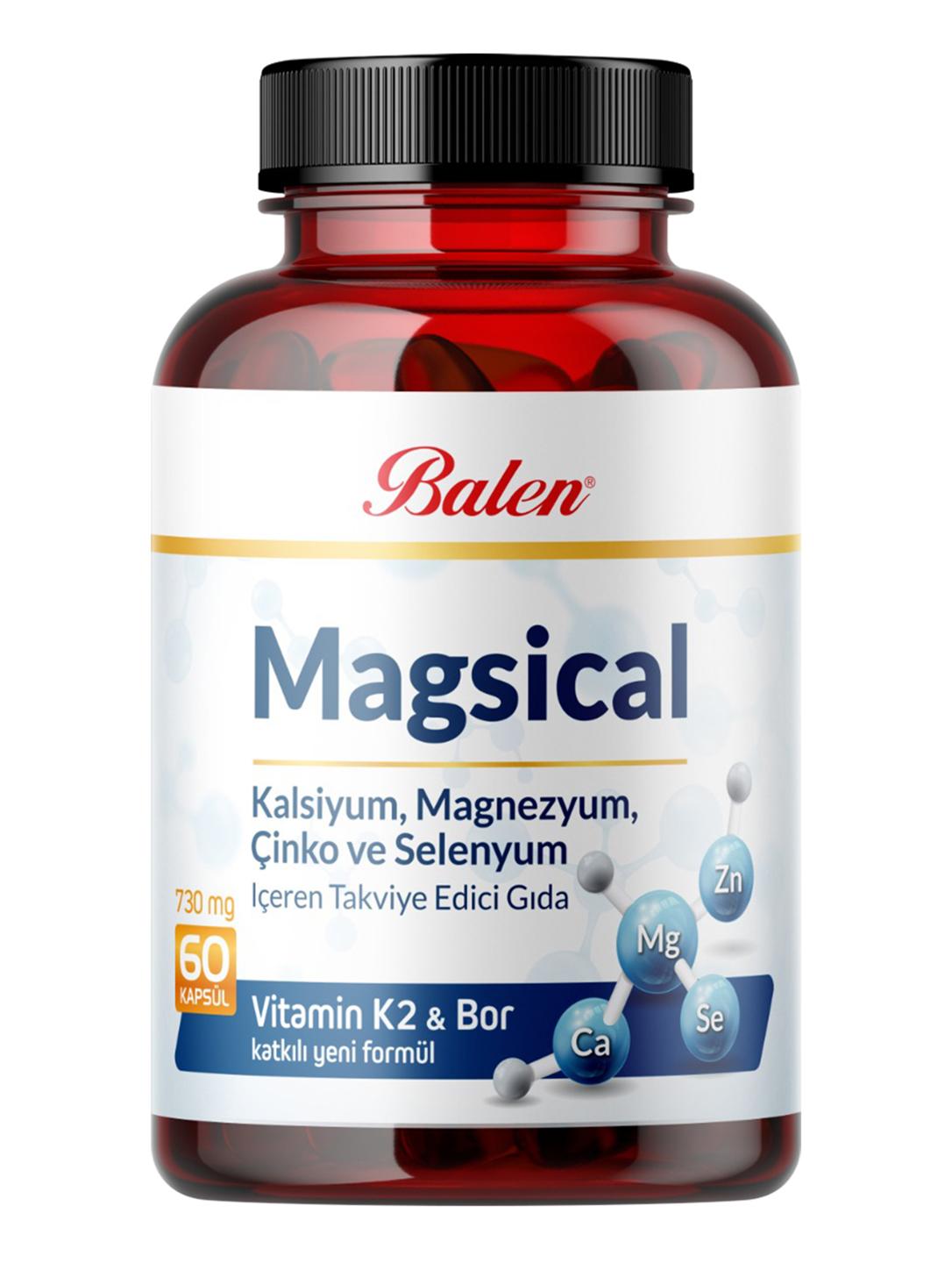 Magsical 730 mg 60 Kapsül