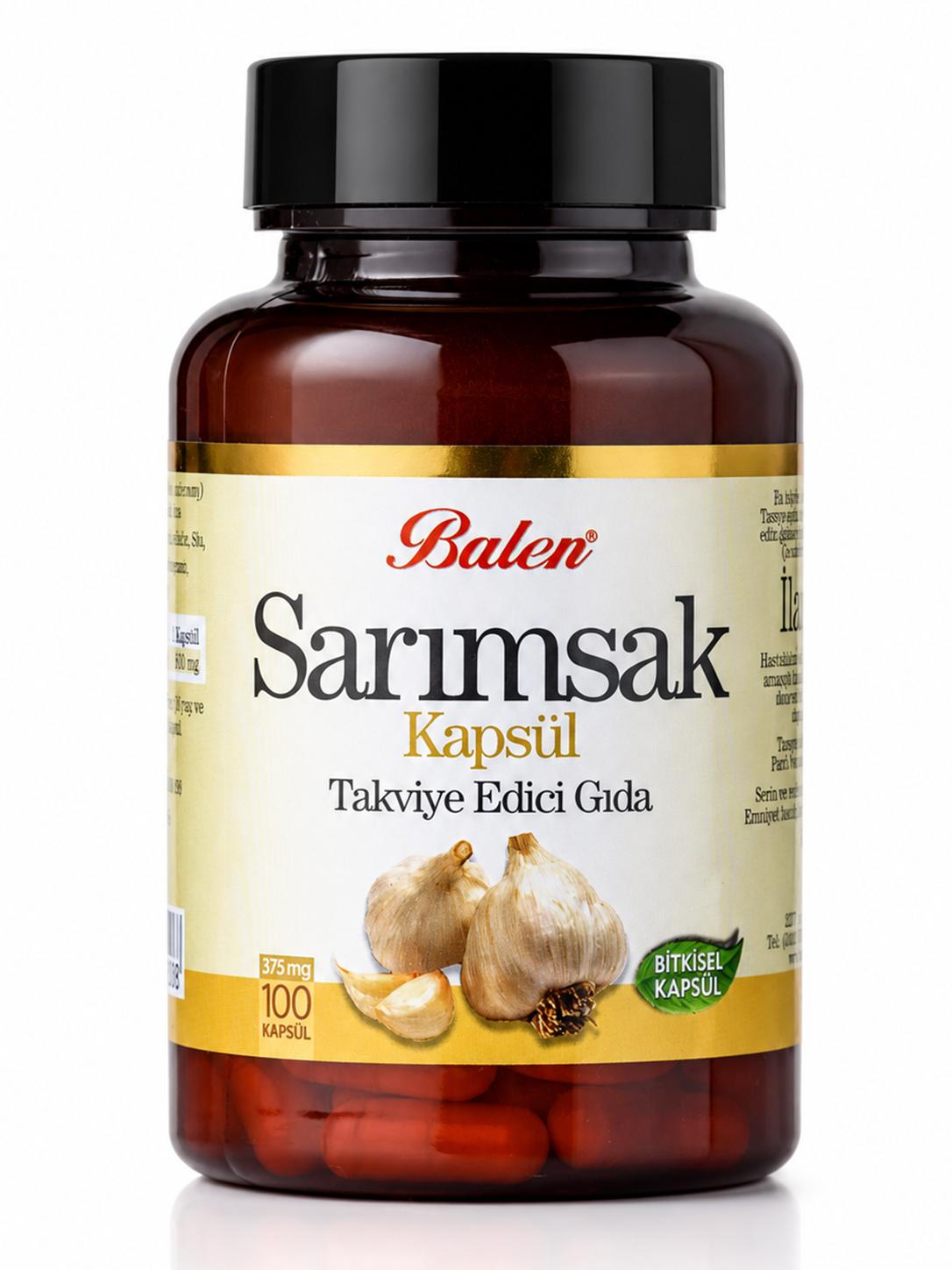 Sarımsak 375 mg 60 Kapsül