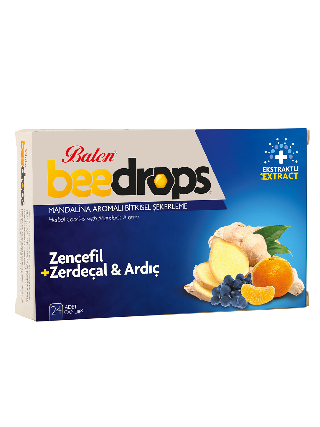 Beedrops Zencefil + Zerdeçal + Ardıç + Mandalina Aromalı Drops